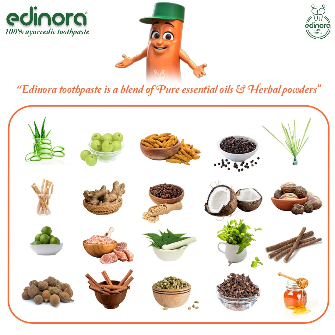 EDINORA PRIME 90g PACK 2