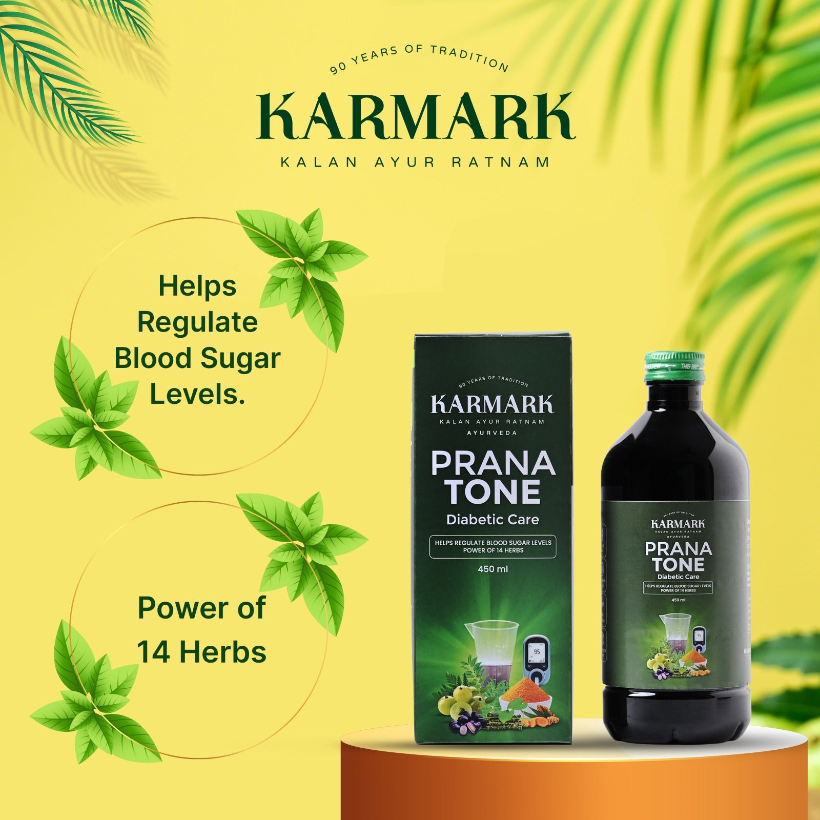 KARMARK Prana Tone for Diabetic care