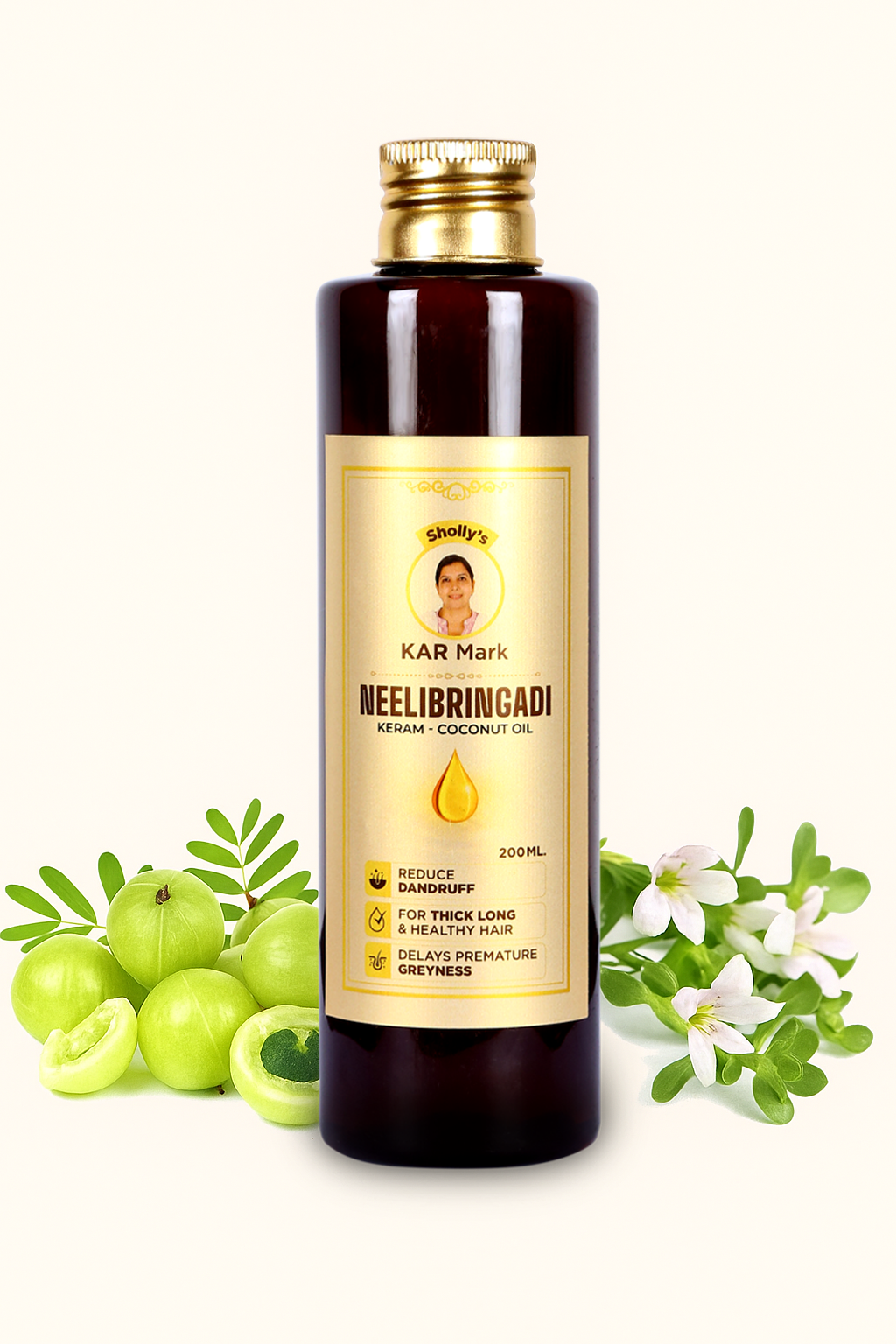 karmark Premium Neelibringadi Coconut Oil