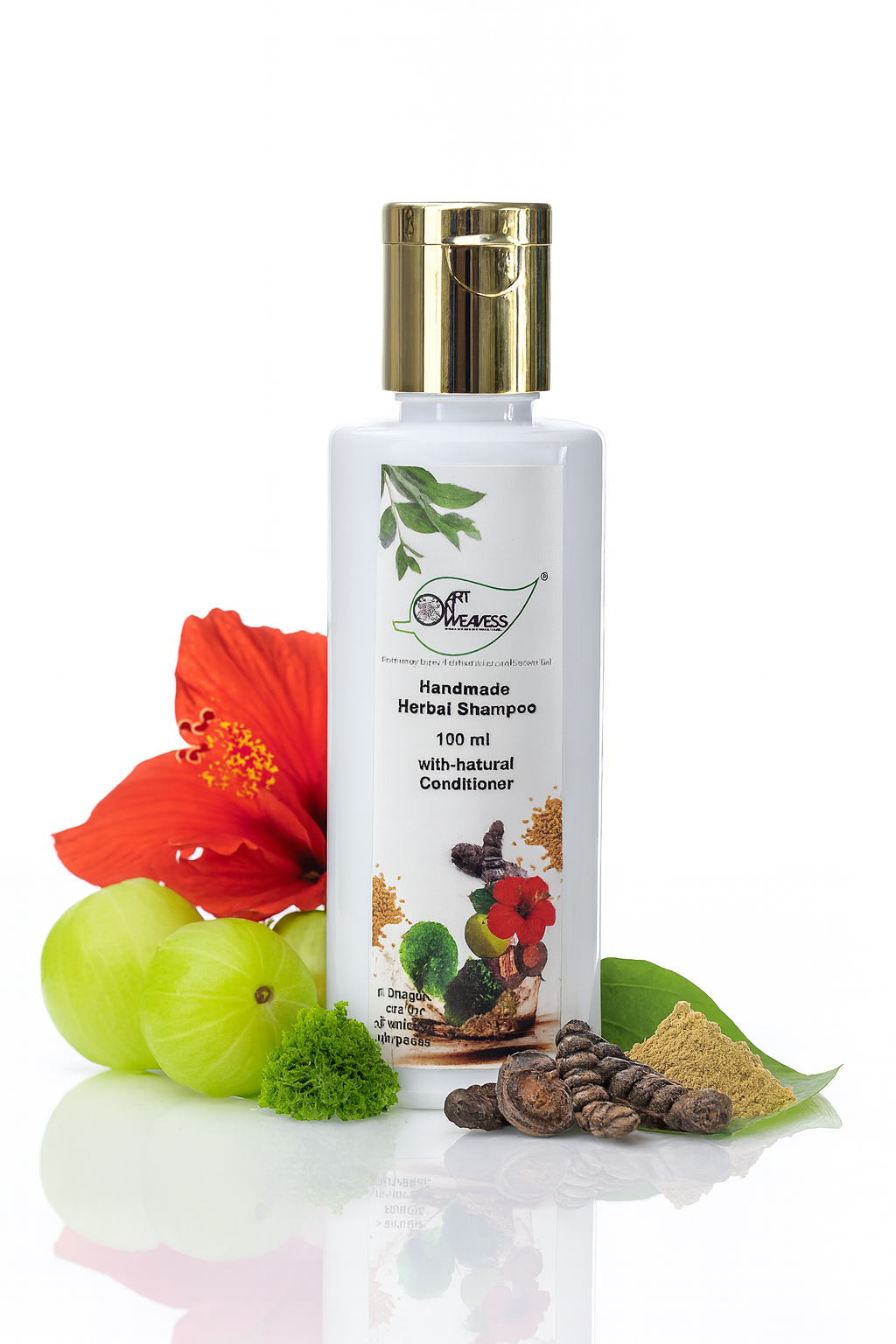 A N W AYURVEDIC HERBAL SHAMPOO SLES BASED ( 100.ML ) PACK 2