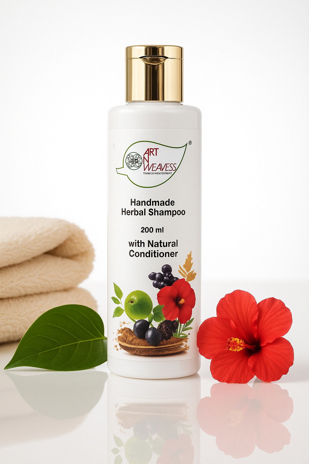 A N W AYURVEDIC HERBAL SHAMPOO SLES BASED ( 200.ML )