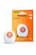 Edinora Dental Floss | For interdental cleaning and improved mouth health | 25m long, PTFE waxed dental floss