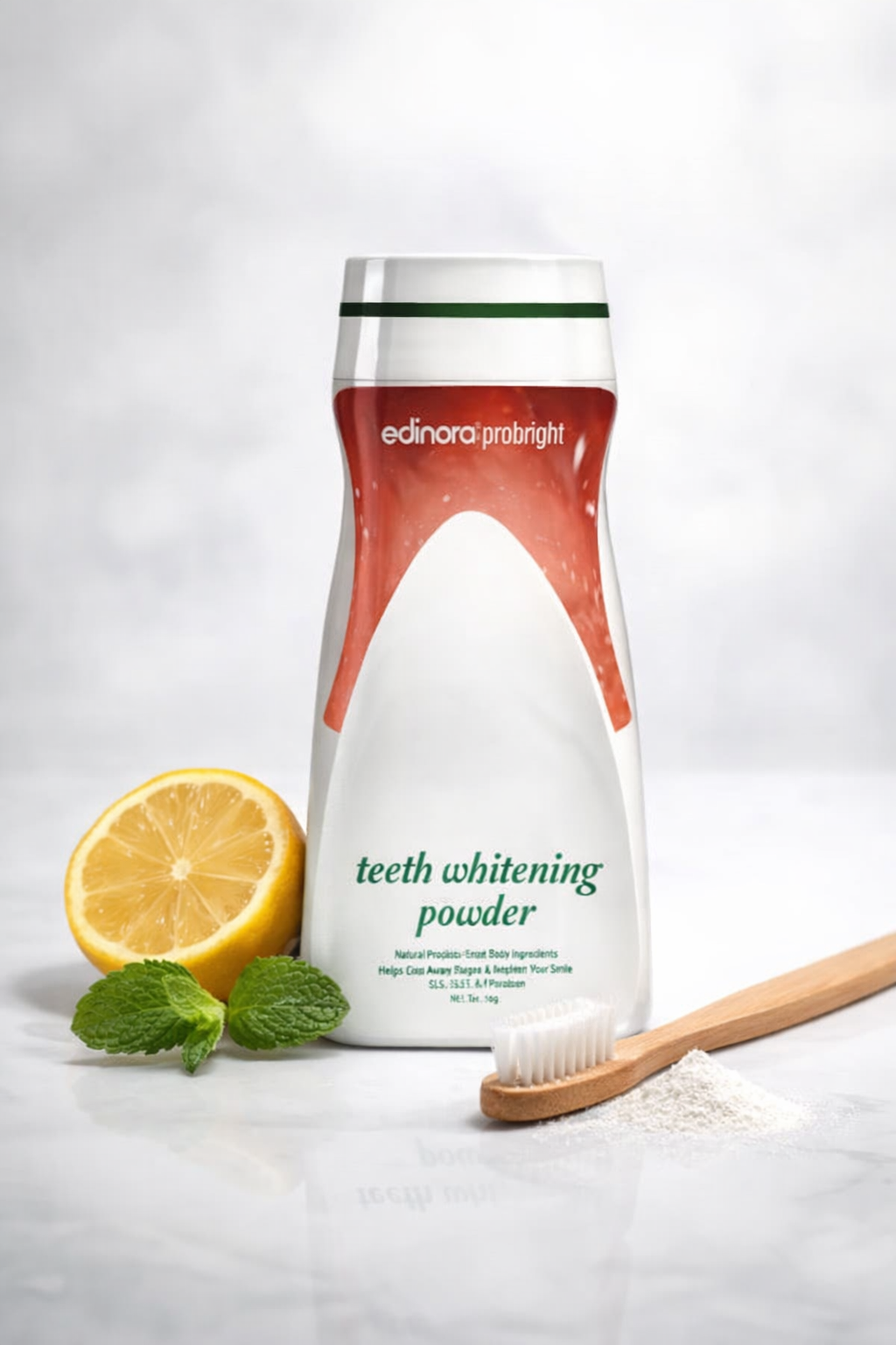 EDINORA Probright Natural Teeth Whitening Powder ( 80. GM ) PACK 2