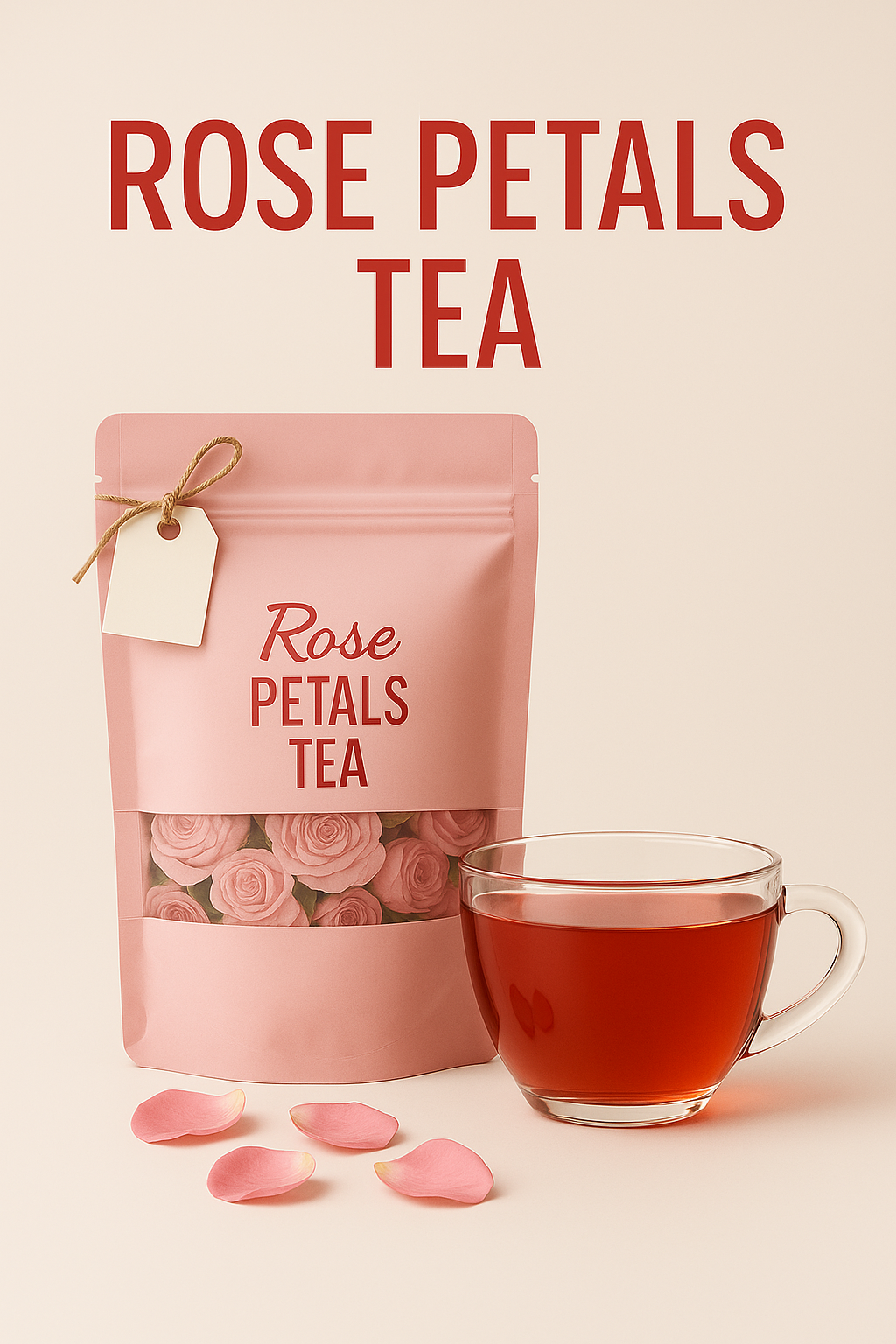 ROSE PETALS TEA. (25.GM) pack 2