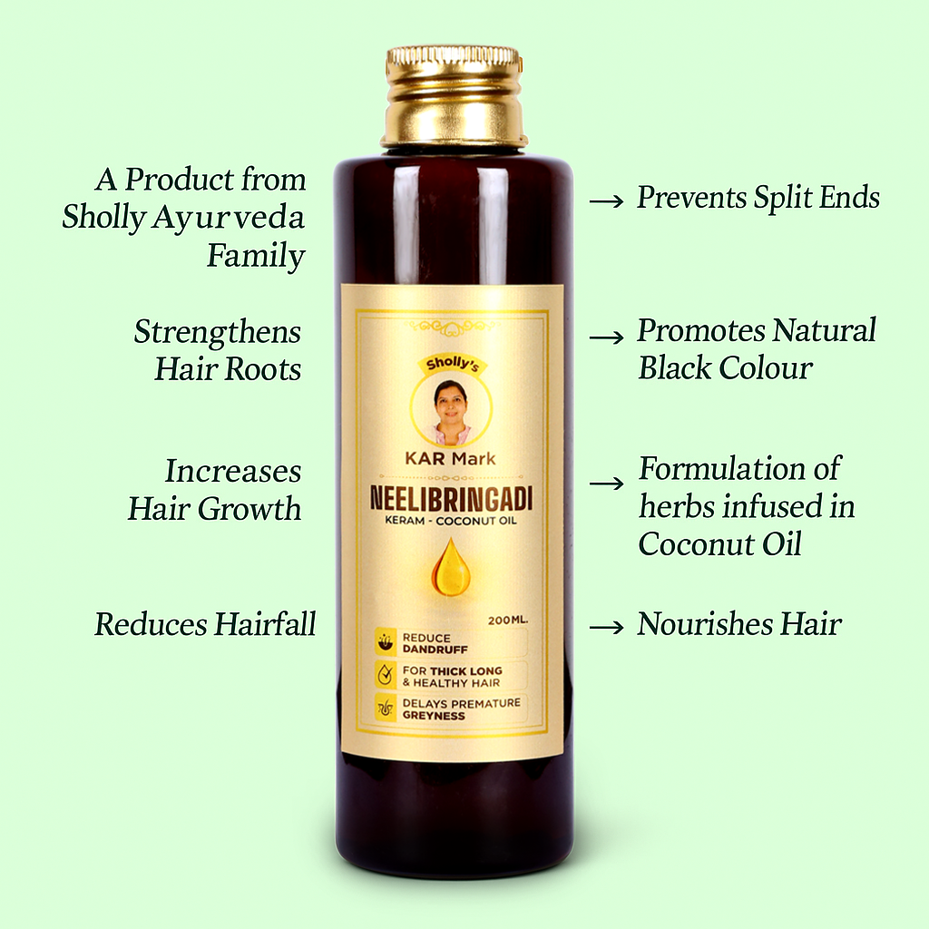 karmark Premium Neelibringadi Coconut Oil