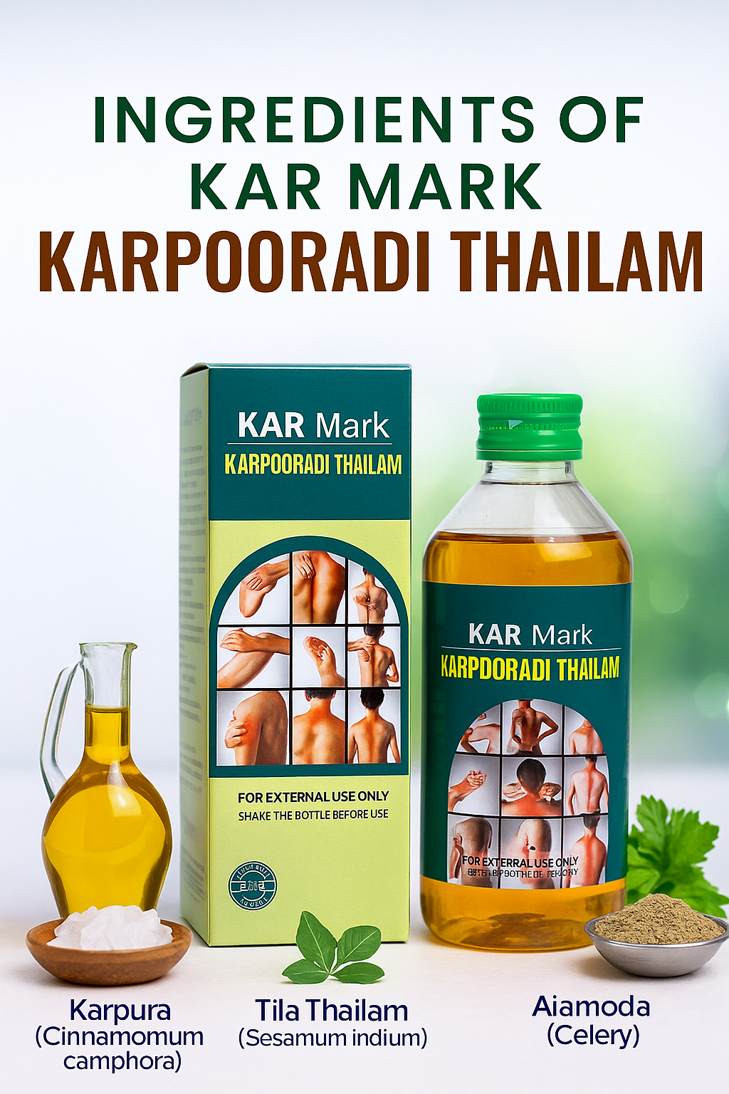 KARMARK Karppooradi Thailam