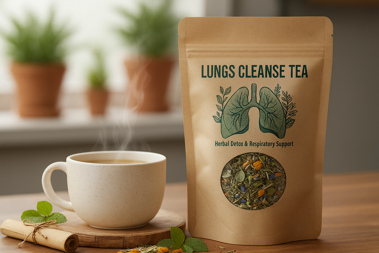 LUNGS CLEANSE TEA (50.GM)