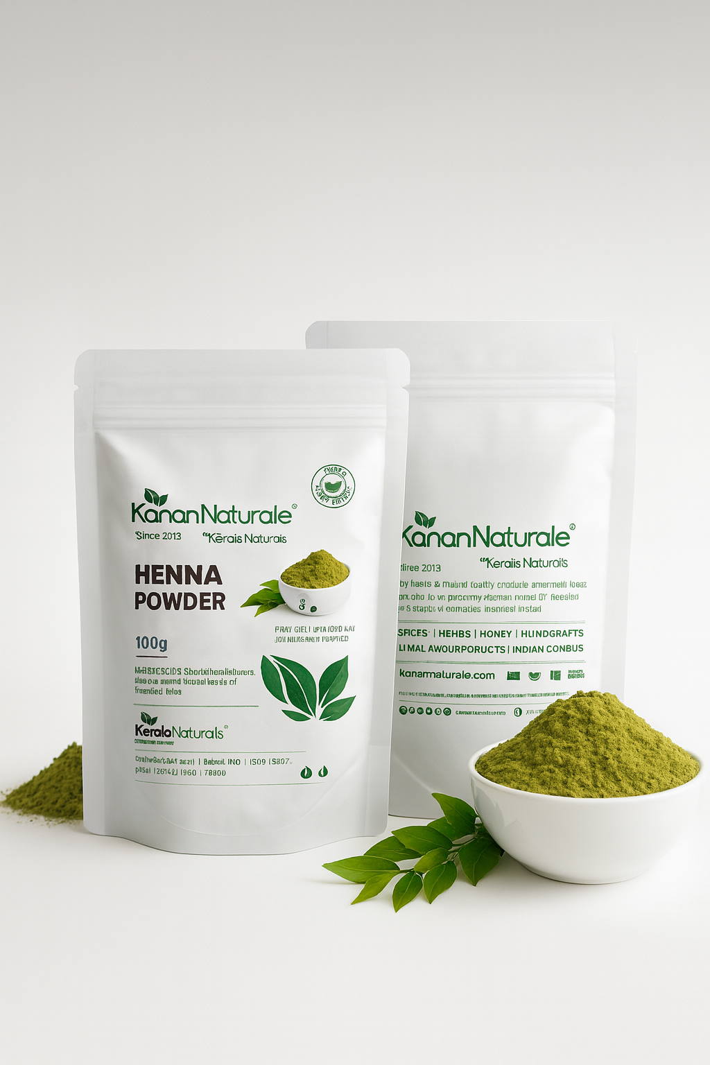 KERALA NATURALS POWDER'S Henna Powder – 100 gm