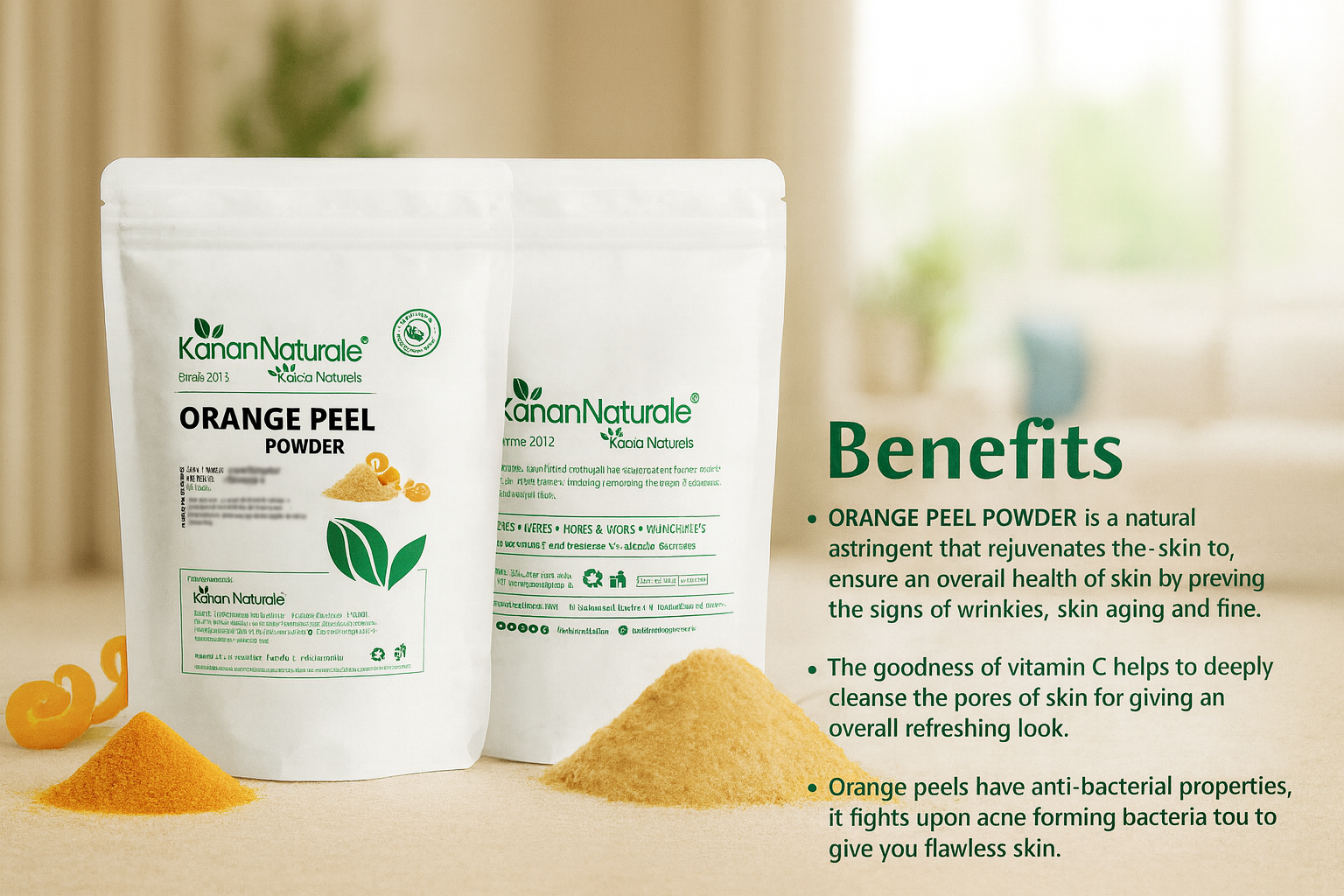KERALA NATURALS Orange peel powder 100 gm
