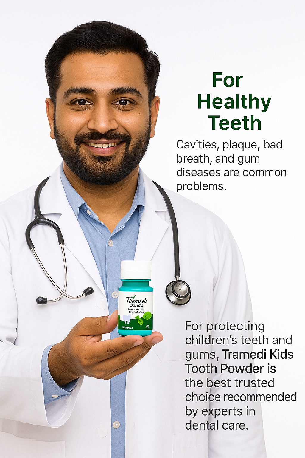 Tramedi Adult tooth powder