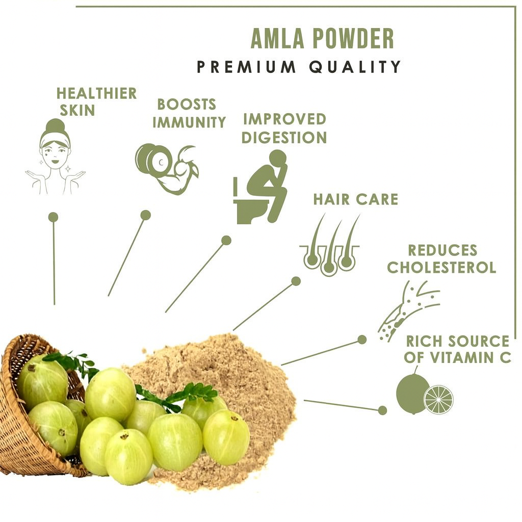 kerala Naturals Amla powder 100gm