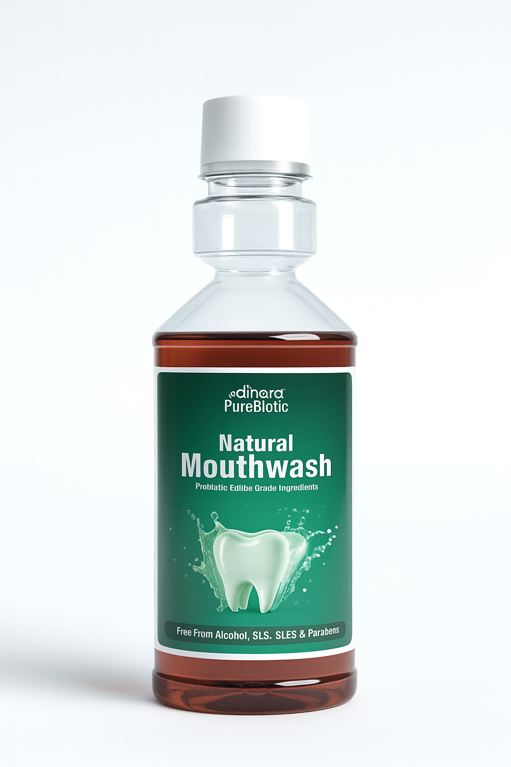 EDINORA Pure Biotic Natural Prebiotic Mouthwash (150ml)