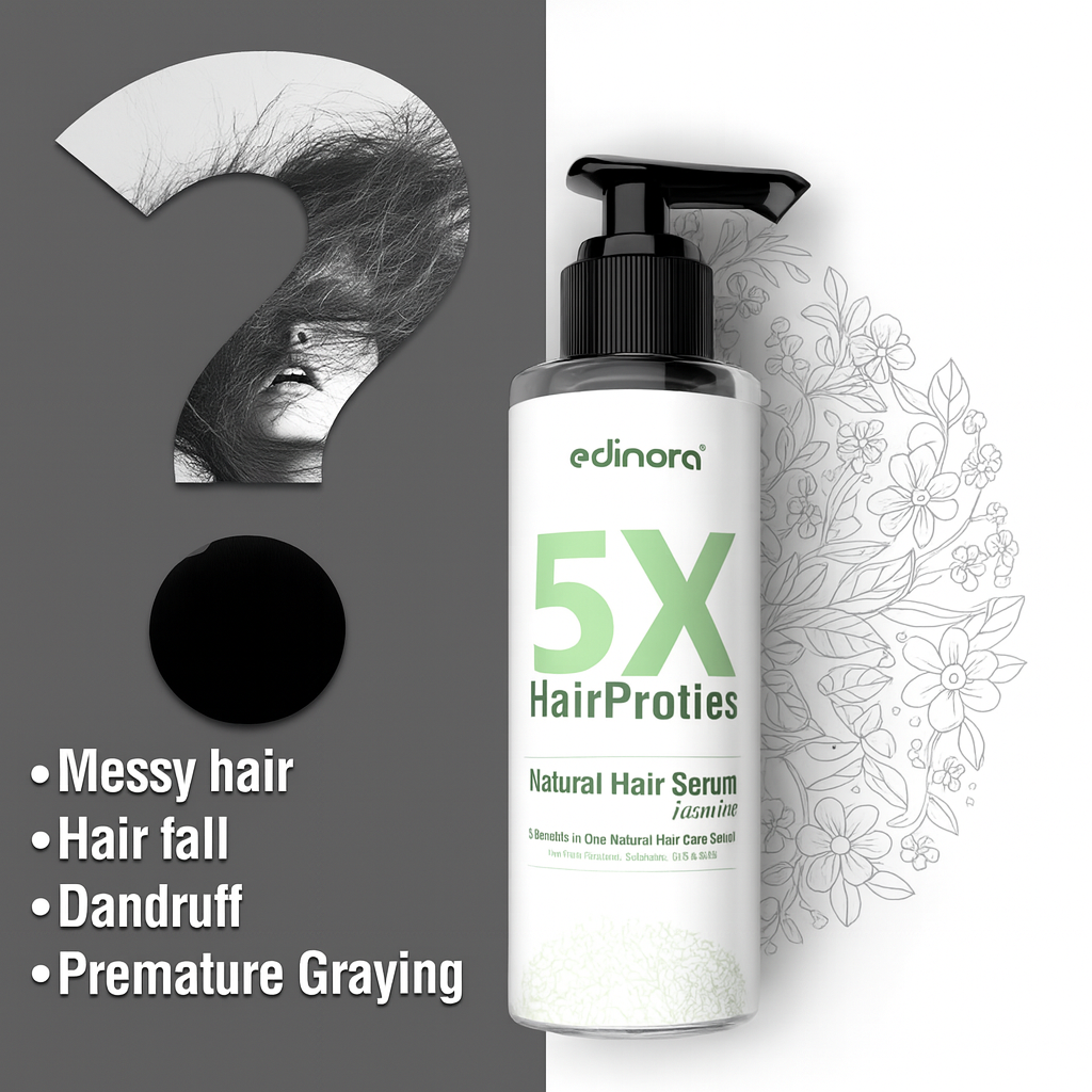 EDINORA 5X Hair Proties Jasmine (200ml) PACK 2