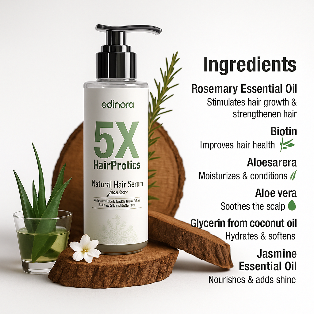 EDINORA 5X Hair Proties Jasmine (200ml)