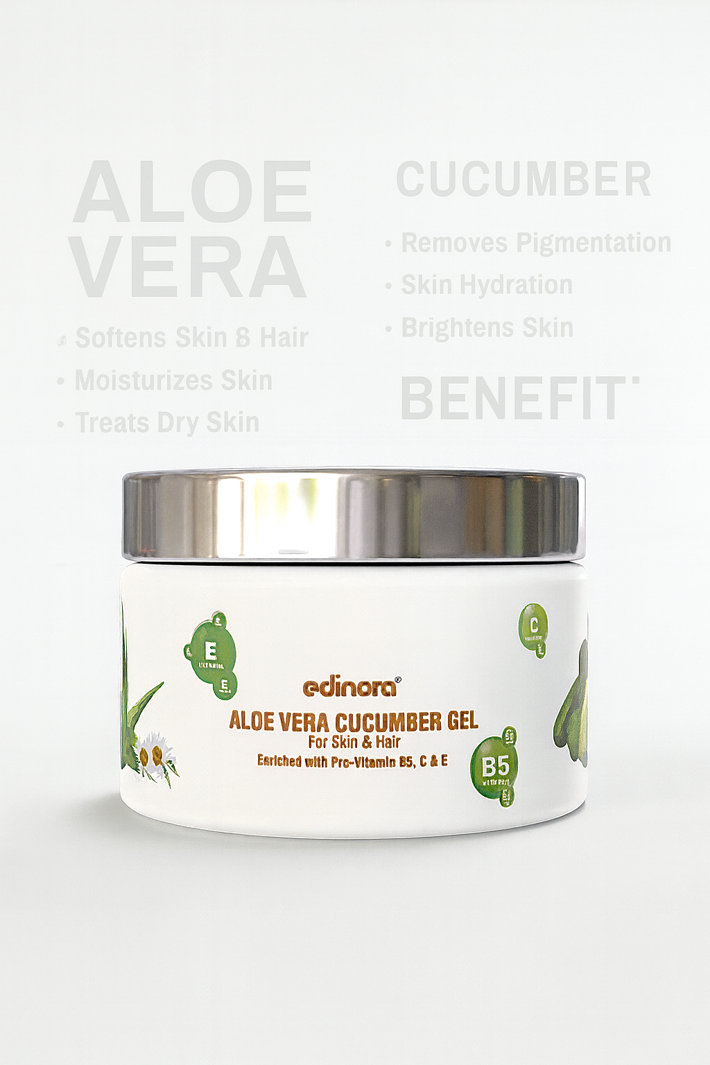 EDINORA ALOE VERA CUCUMBER GEL (100gm)