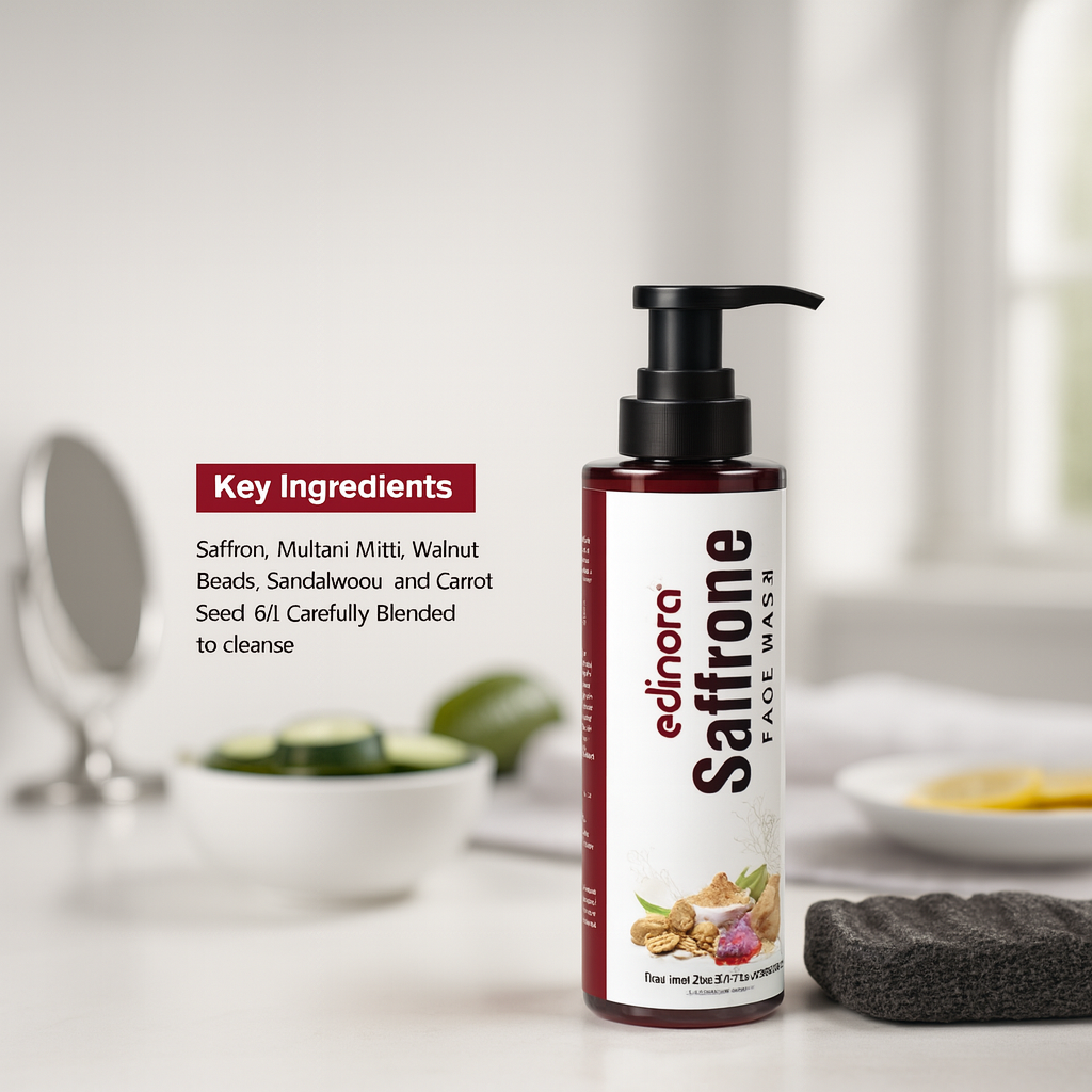 EDINORA SAFFRONE FACE WASH (100ml )