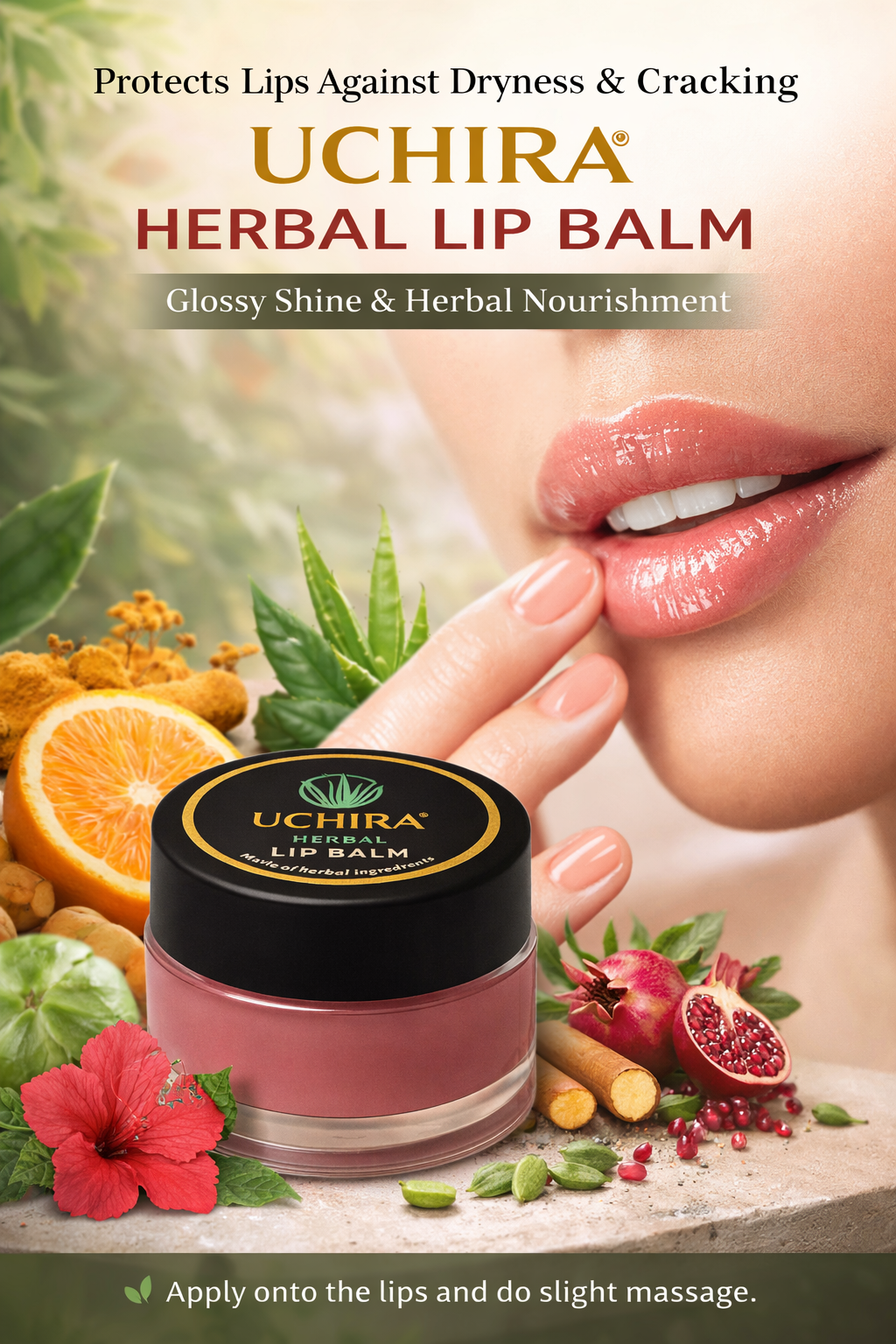 UCHIRA HERBAL LIP BALM