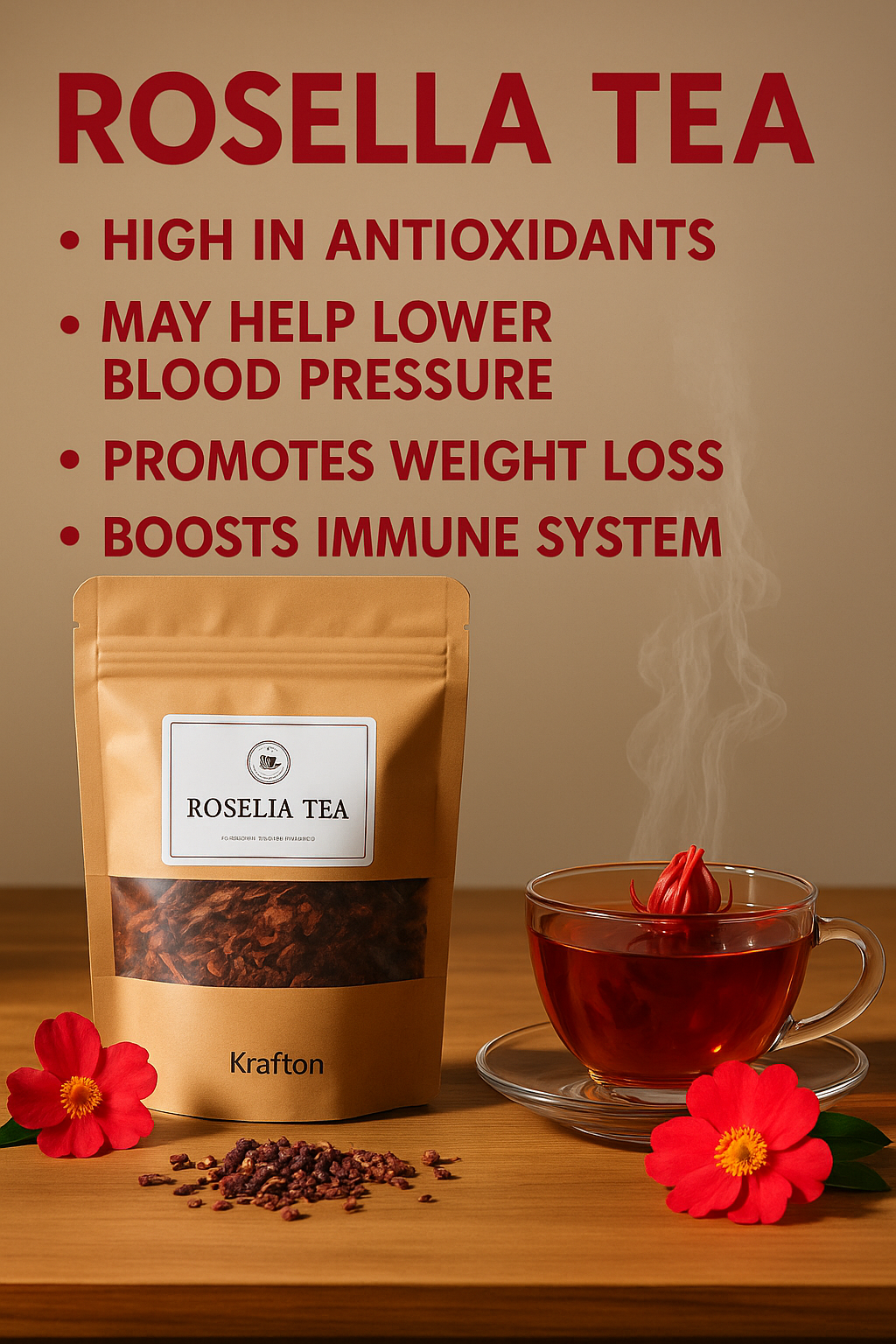 ROSELLA TEA. (50.GM)