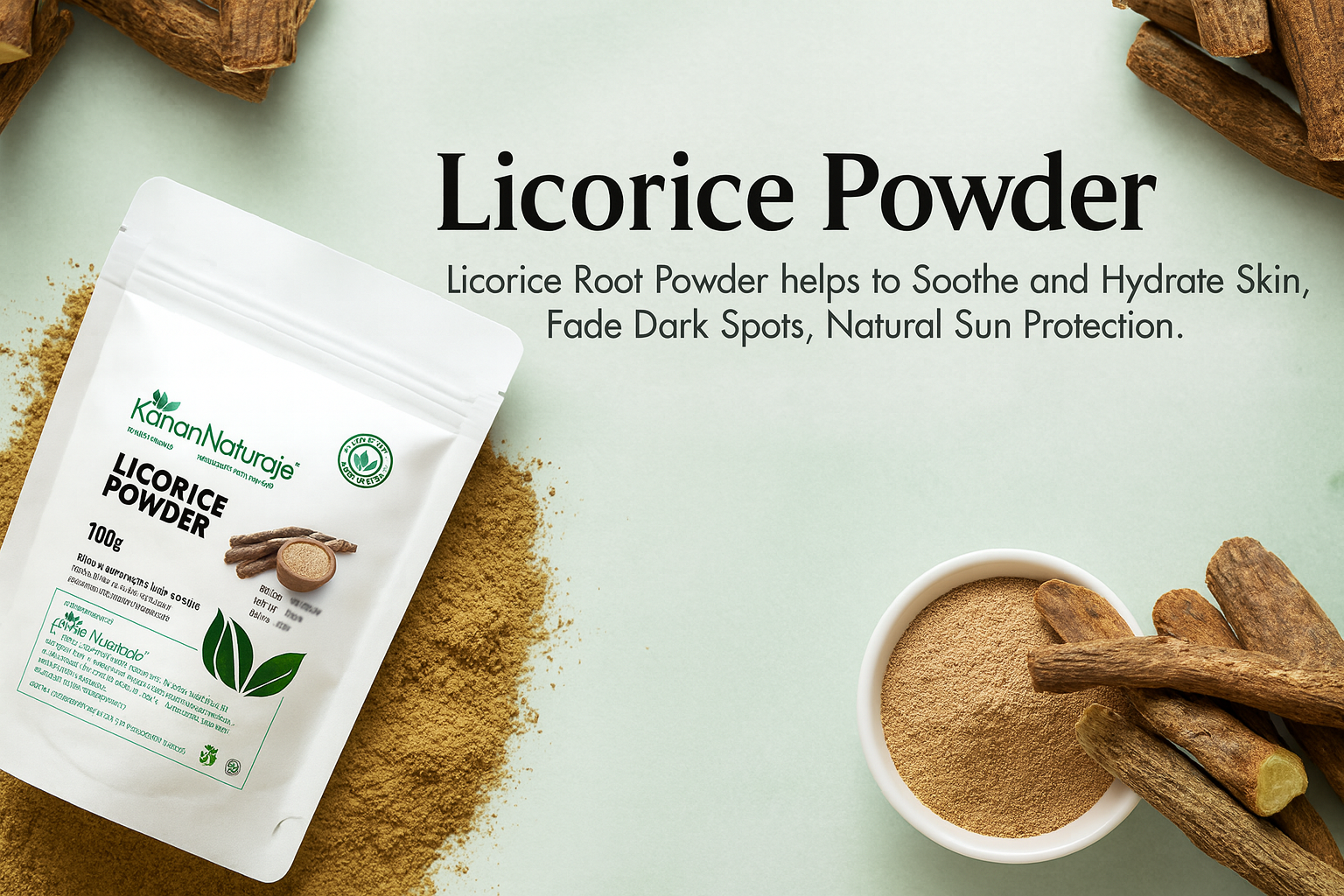 KERALA NATURALS Licorice root powder 100g