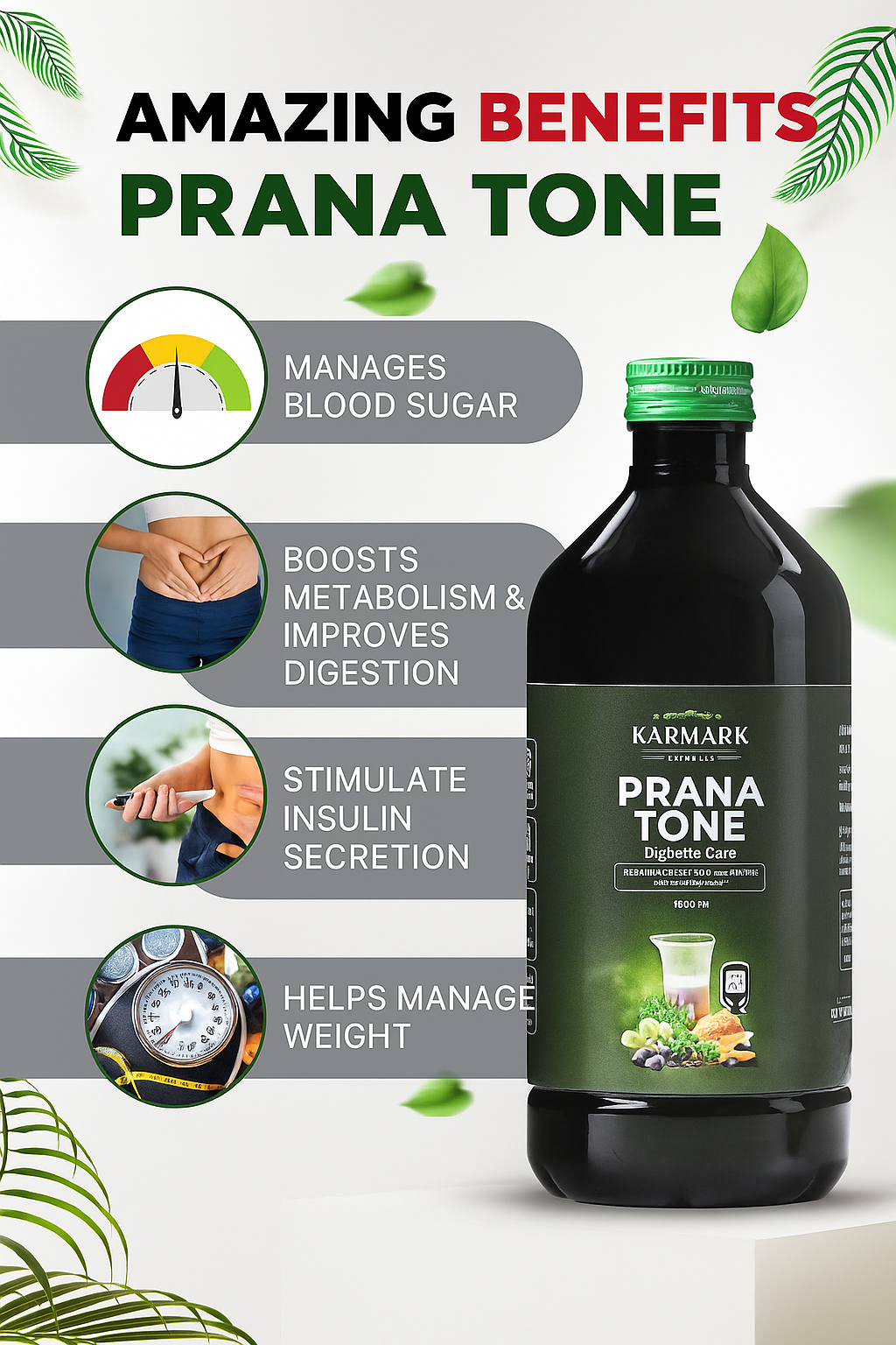 KARMARK Prana Tone for Diabetic care