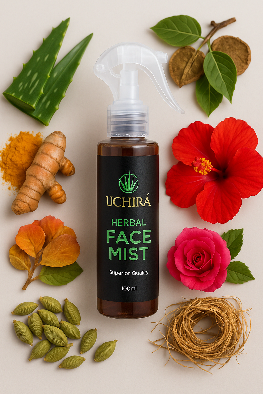 Uchira Herbal Face Mist  Natural Skin Toner