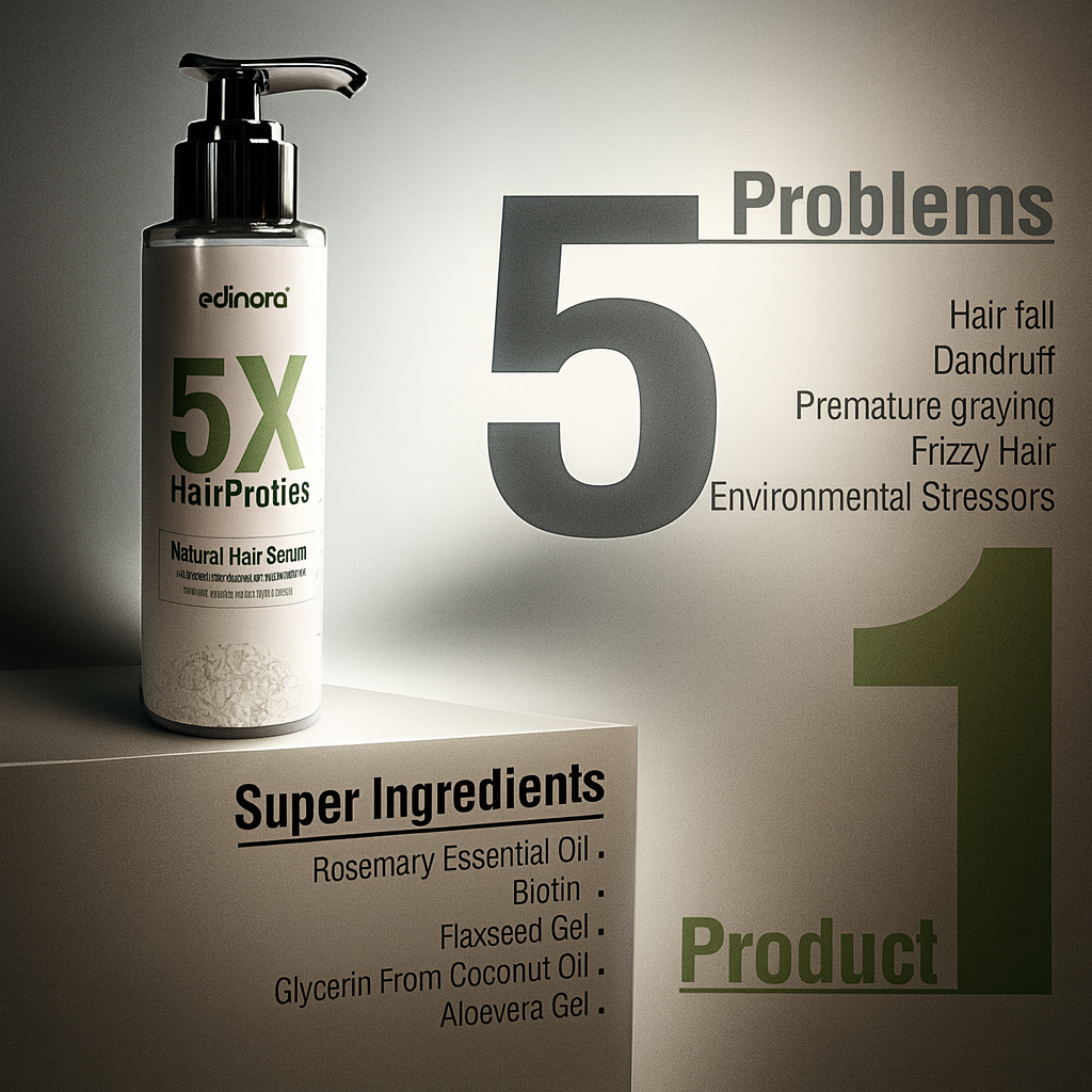 EDINORA 5X Hair Proties Jasmine (200ml)