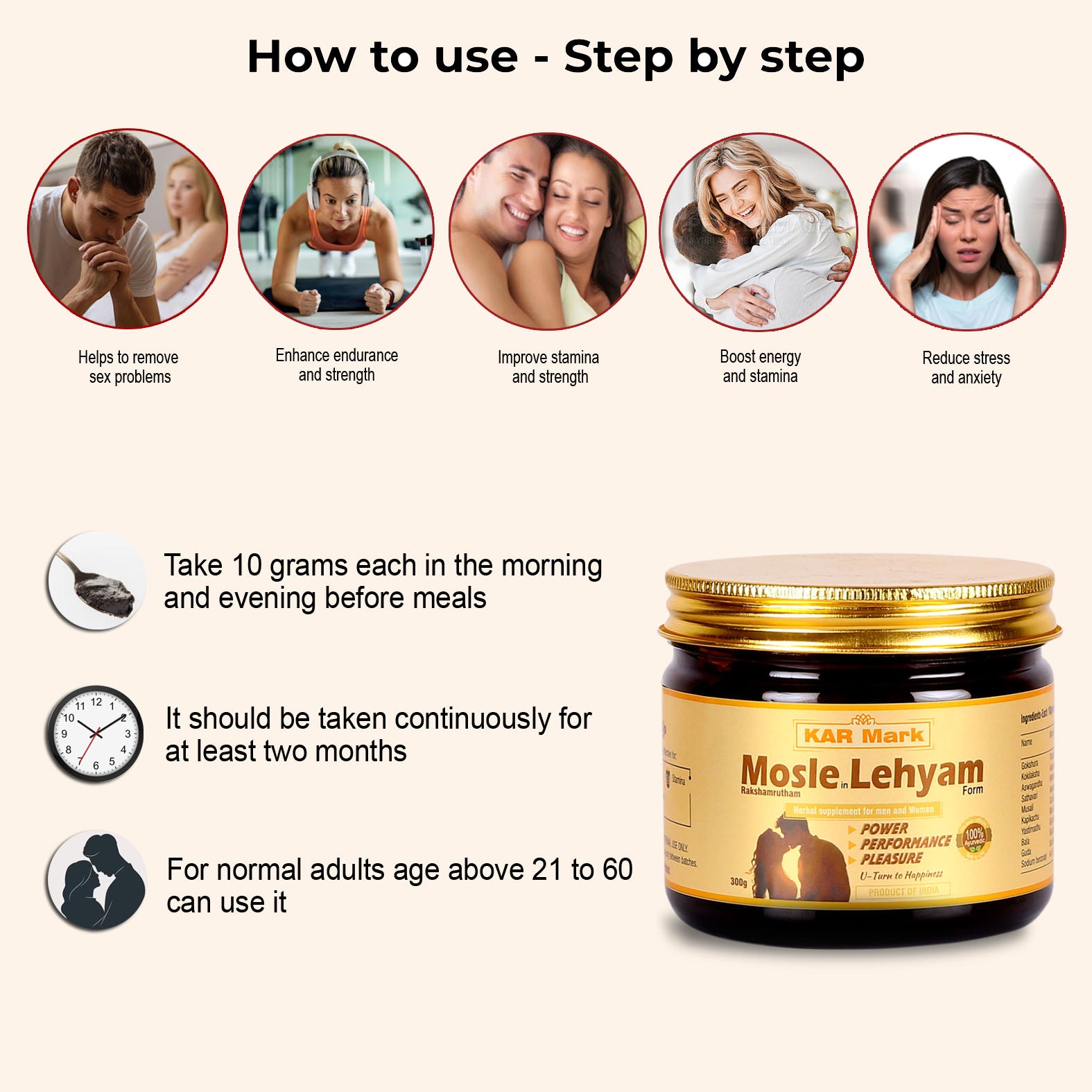 KARMARK Mosle Lehyam (500.GM) PACK 2