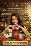 Karmark The Ultimate Ayurvedic Wellness Ritual: Hair, Skin & Vitality Combo