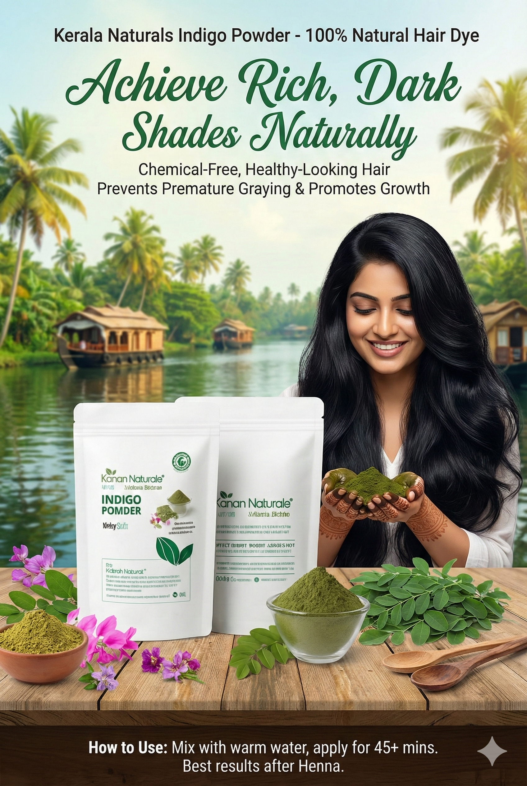 KERALA NATURALS Indigo powder 100 gm