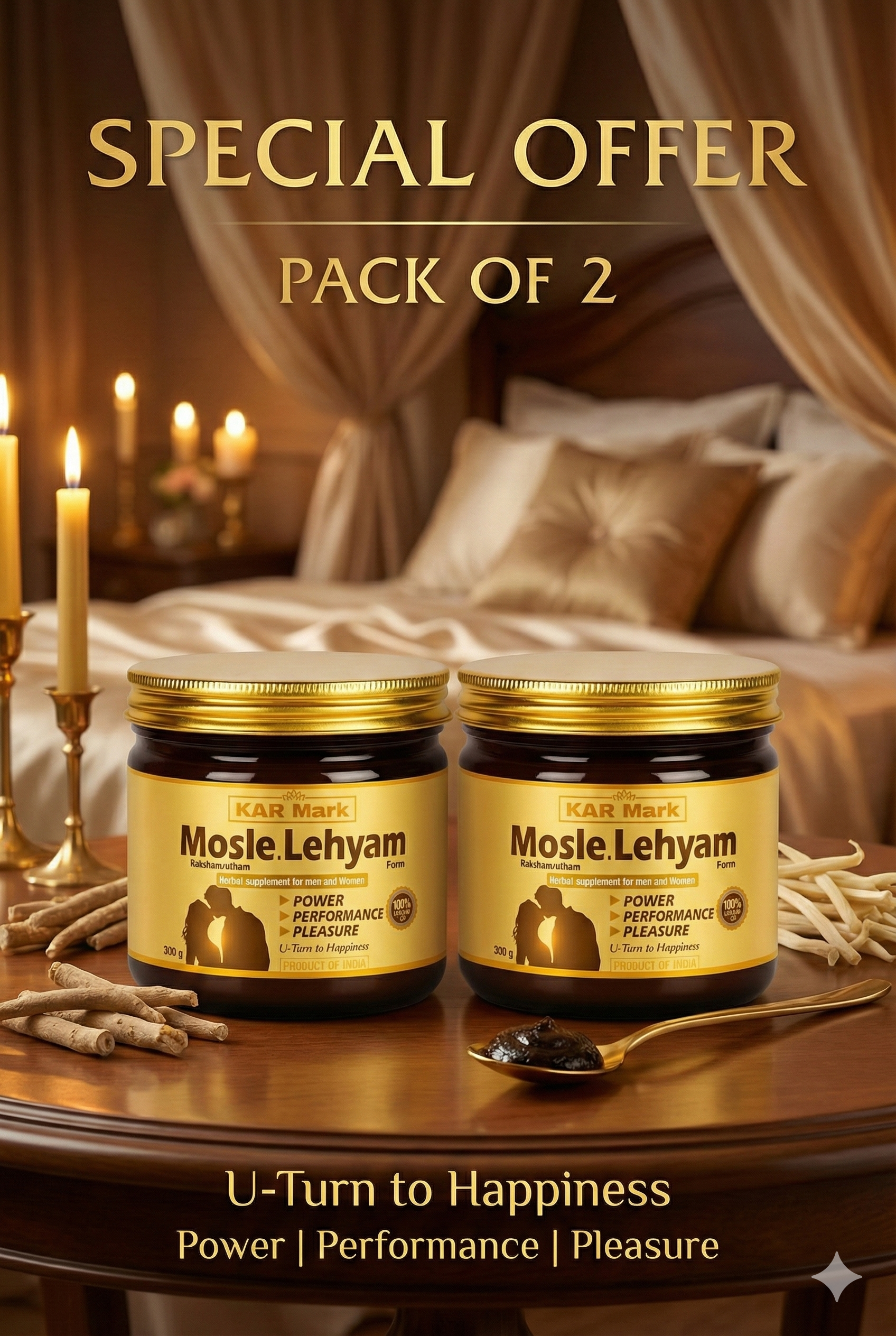 KARMARK Mosle Lehyam (500.GM) PACK 2