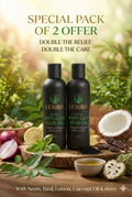 UCHIRA HERBAL ANTI-LICE HAIR OIL ( 50. ML ) PACK 2