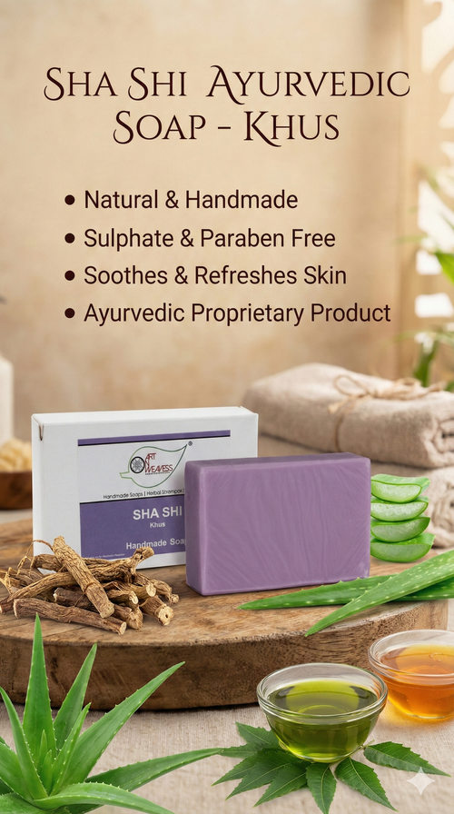 A N W (NON TPT) GLYCERIN SHA SHI KHUS SOAP. ( 100.GM)