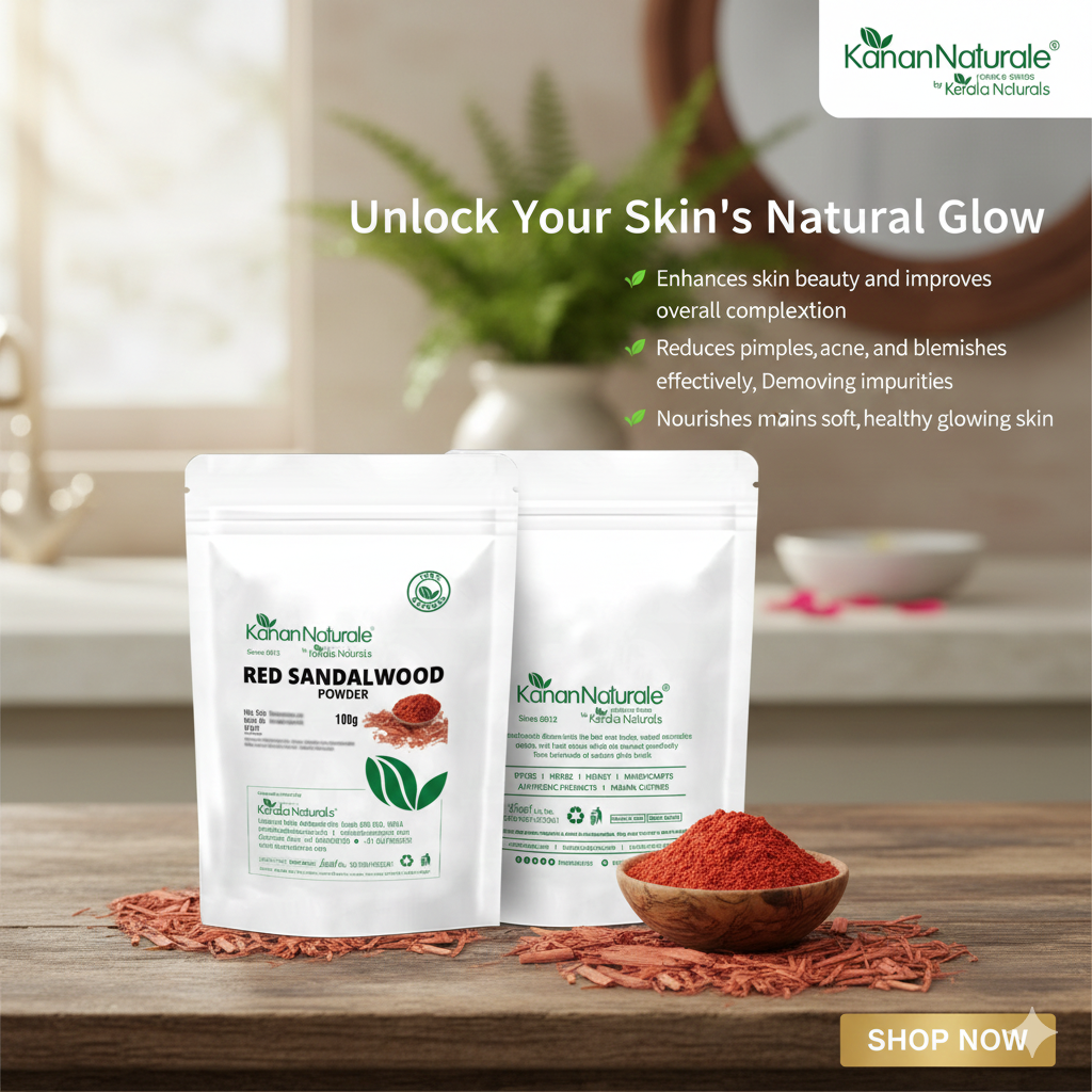 KERALA NATURALS Red sandalwood Powder 100 gm