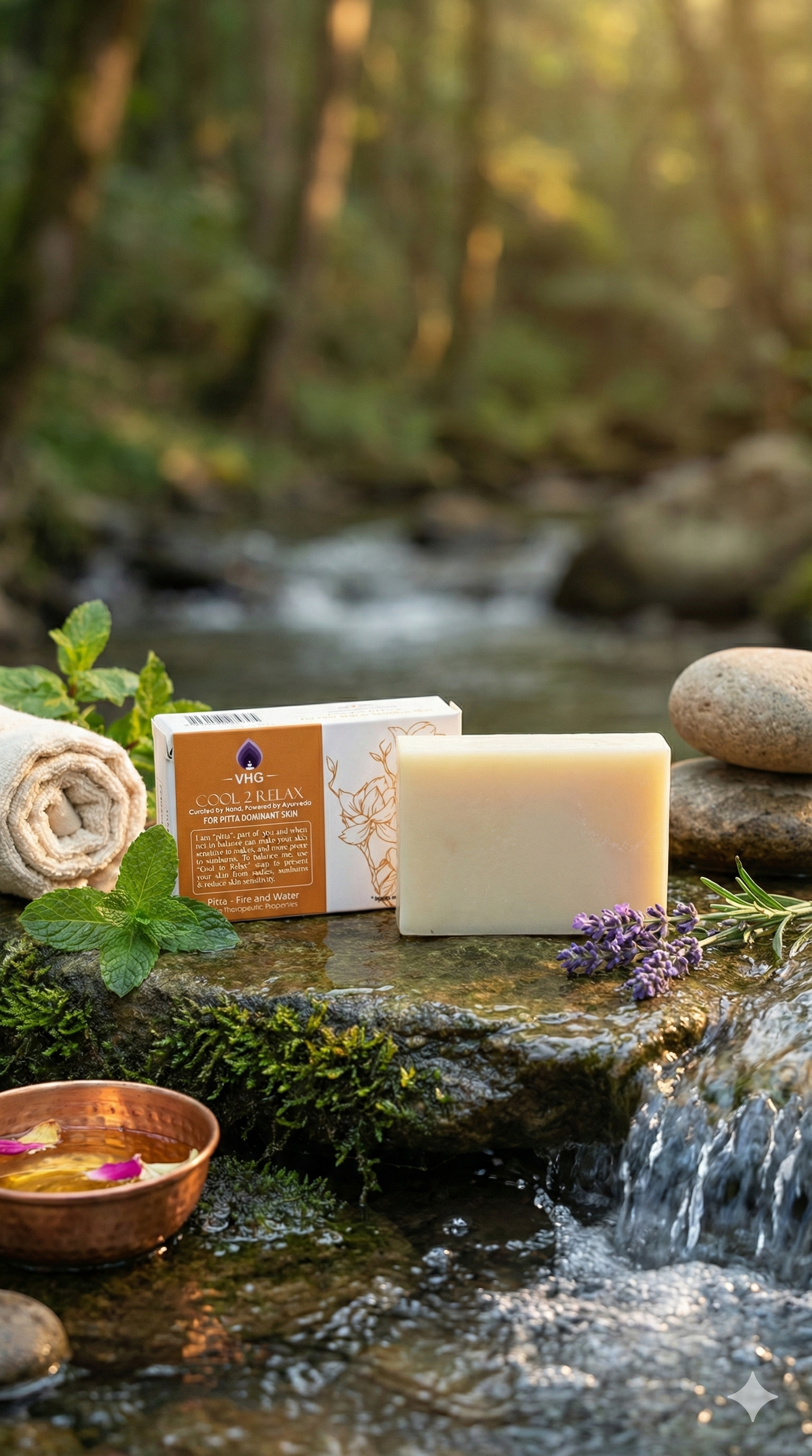 A N W MEDICATED SOAP ( PITTA ) FOR SENSITIVE SKIN - ORANGE ( 100. GM )