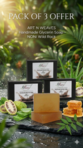 A N W WILD ROCK NONI GLYCERINE SOAP ( 100. GM ) PACK 3
