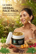 Uchira Herbal Face Pack – 10-Minute Instant Glow & Acne Control (100% Natural)