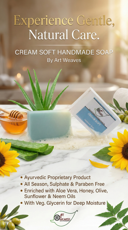 A N W (NON T.P.T)  GLYCERIN  CREAM SOFT SOAP ( 100. GM)