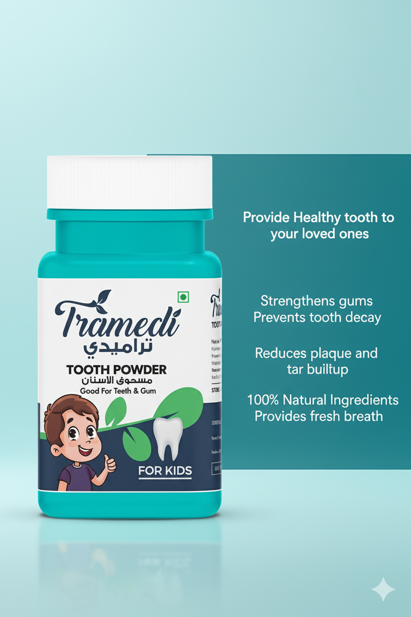 Tramedi Kids tooth powder