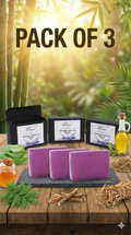A N W SHA SHI KHUS GLYCERINE SOAP ( 100. GM ) PACK 3