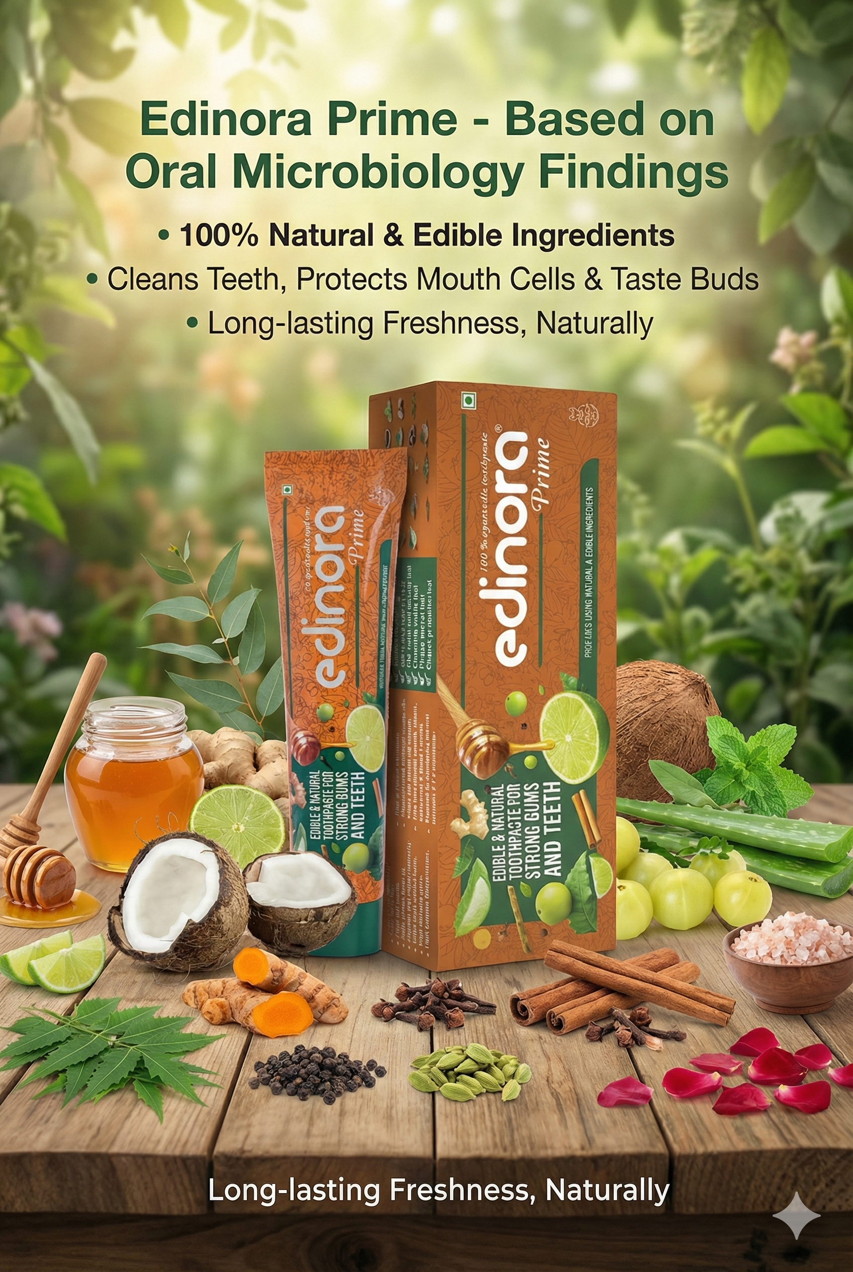 EDINORA PRIME 90g PACK 2