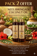 karmark Premium Neelibringadi Coconut Oil ( 100. ML ) PACK 2