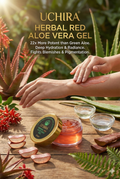 UCHIRA Herbal Red Aloe Vera Gel – 22x More Potent Hydration & Glow