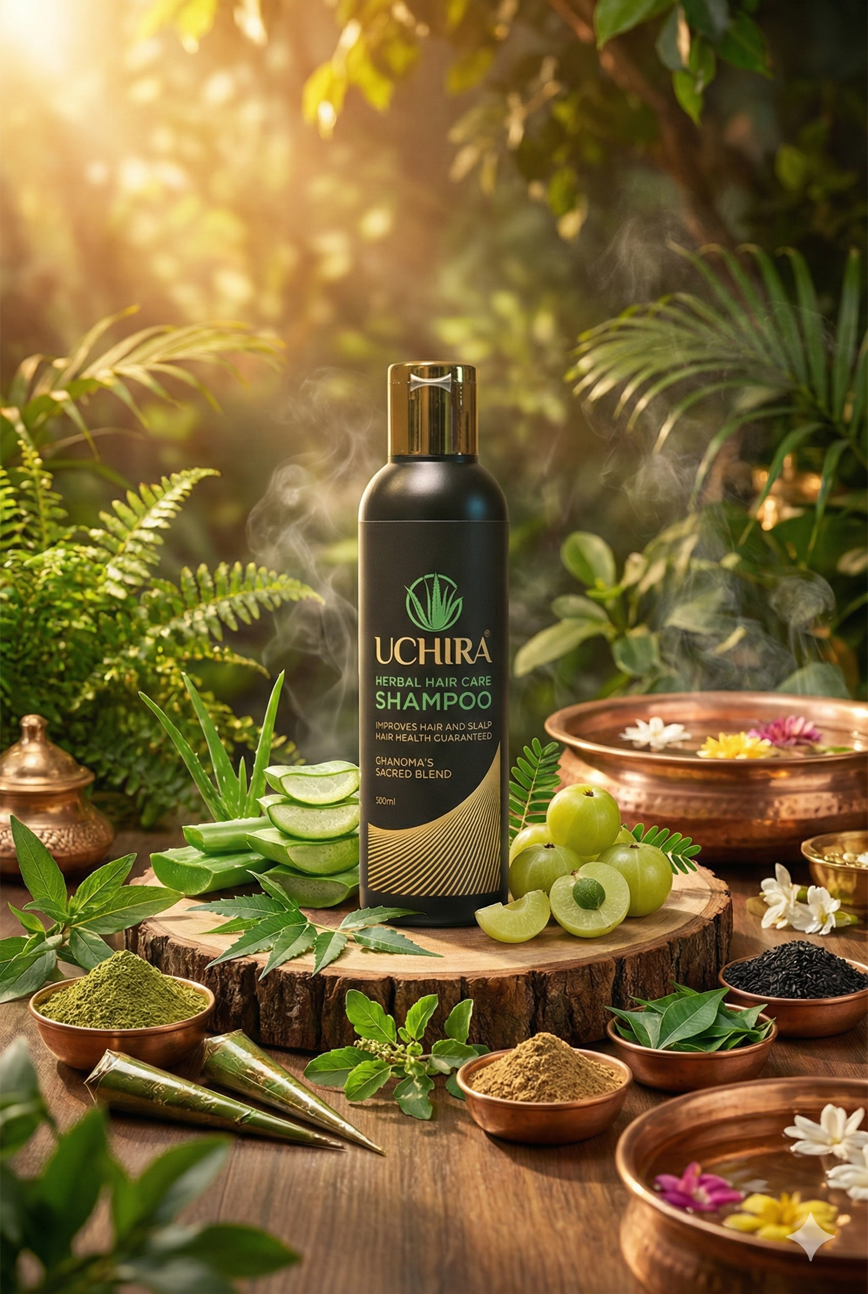 Uchira Herbal Hair Care Shampoo ( 100. ML ) PACK 2