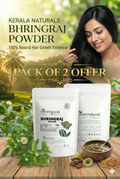KERALA NATURALS Bhringraj Powder 100 gm pack 2