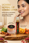 UCHIRA HERBAL LIP CARE OIL+ UCHIRA HERBAL LIP SCRUB OFFER